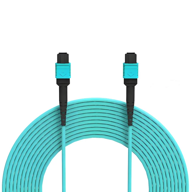 Is MPO Multimode,Multimode fiber(OM3),Type B,MPO Multimode Fiber Cable-8 Jumper PC (MALE) to MPO Multimode Fiber Cable-8 Jumper PC (MALE),OFNP-Plenum,7m (22.97ft)