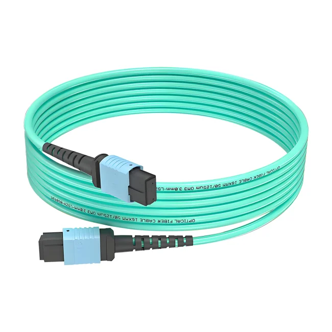 Is MPO Multimode,Multimode fiber(OM3),Type C,MPO Multimode Fiber Cable-8 Jumper PC (MALE) to MPO Multimode Fiber Cable-8 Jumper PC (MALE),OFNP-Plenum,20m (65.62ft)