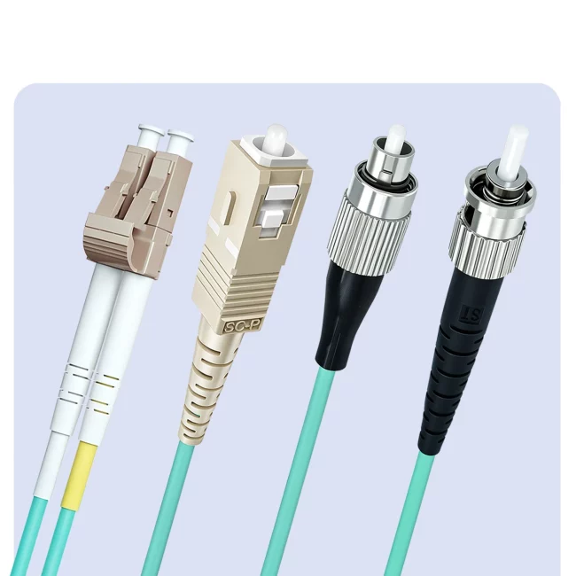 SC Fiber Connector, Duplex SC UPC Connector Meaning to Duplex SC UPC Connector Meaning, Multimode Fiber (OM3), 2.0mm, Tight-Buffered, Orange, Riser (OFNR), 0.2m (0.65ft)-30m (98.43ft)