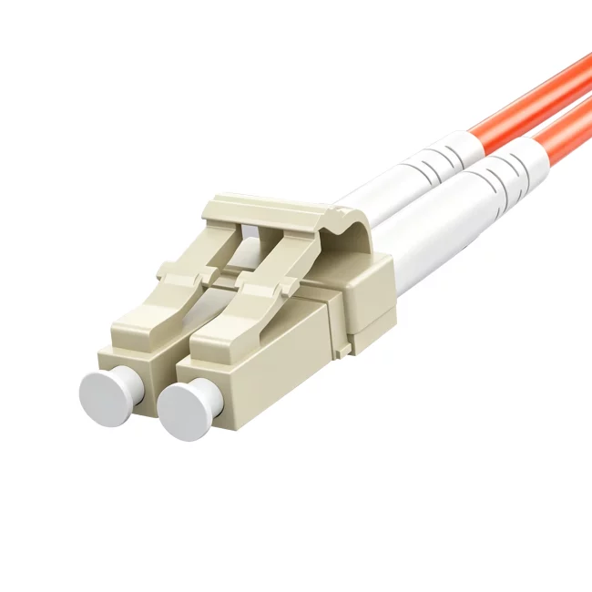 Fiber Patch Cables, Duplex LC UPC Fiber Cable to Duplex ST UPC fiber optic Connector, Multimode Fiber (OM1), 2.0mm, Tight-Buffered, Orange, Riser (OFNR), 0.2m (0.65ft)-30m (98.43ft)
