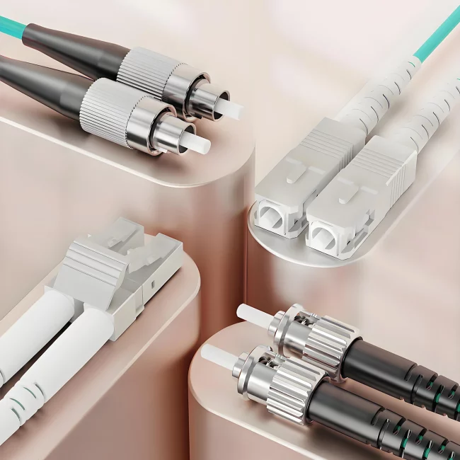 SC Fiber Connector, Duplex SC UPC Connector Meaning to Duplex SC UPC Connector Meaning, Multimode Fiber (OM3), 2.0mm, Tight-Buffered, Orange, Riser (OFNR), 0.2m (0.65ft)-30m (98.43ft)