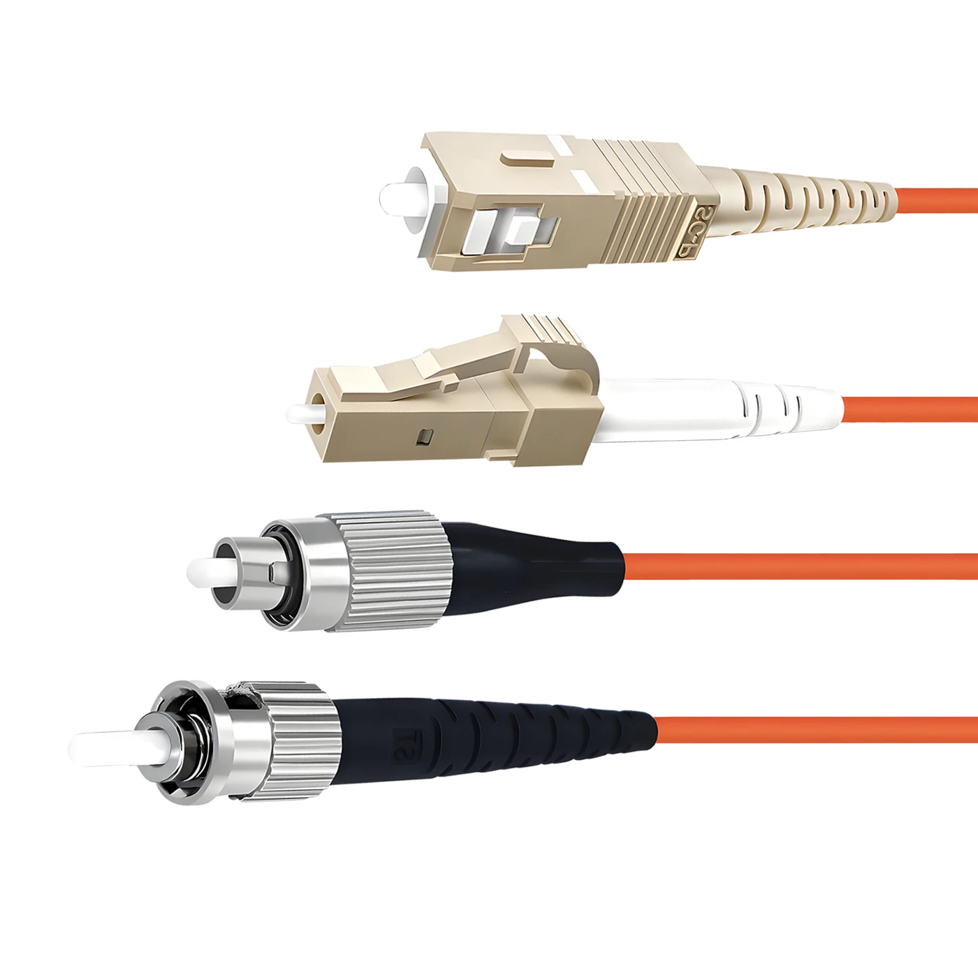 LC to LC Fiber Patch Cable Multimode,LC PC vs LC UPC vs LC APC,LC APC vs LC UPC connector,LC UPC LC UPC Duplex,LC APC Duplex Adapter-OM1 UPC SX