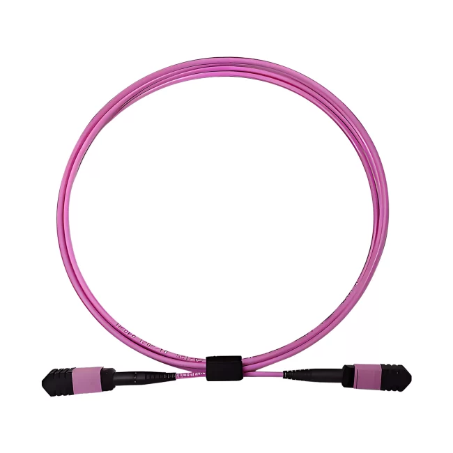 mpo solutions,mpo cables,mpo om4,Multimode Fiber(OM4),Type A,MPO 24 Connector-24 PC (Male) to MPO 24 Connector-24 PC (Male),Flame Retardant LSZH,1m (3.28ft)~100m (328.08ft)