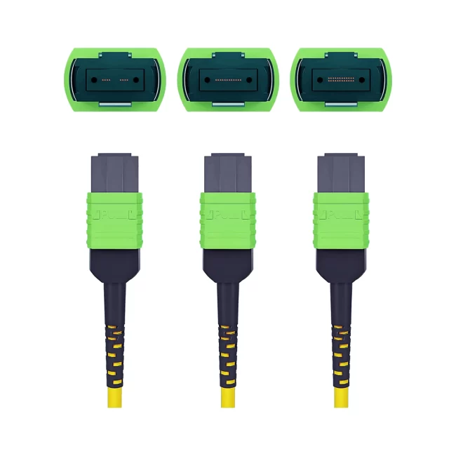 buy mpo online,mpo cord,Single Mode Fiber(G657A1),Type C,24 Fiber MPO Connector-24 APC (Female) to 24 Fiber MPO Connector-24 APC (Female),Flame Retardant LSZH,1m (3.28ft)~100m (328.08ft)